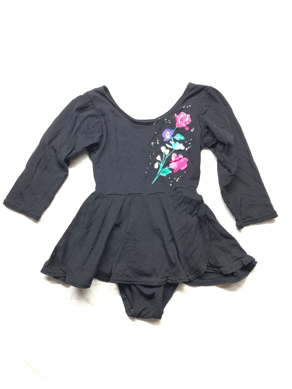 GIRLS VINTAGE LEOTARD BALLET ROMPER SIZE 2/3